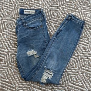 Pistola Cigarette Style Distressed Ankle Zip Jeans Size 27 Stitch Fix Tory Denim